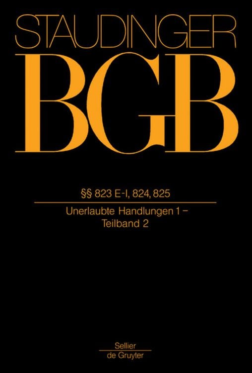 Produktbild: &sect;&sect; 823 E-I, 824, 825