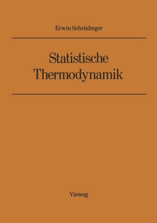 Produktbild: Statistische Thermodynamik
