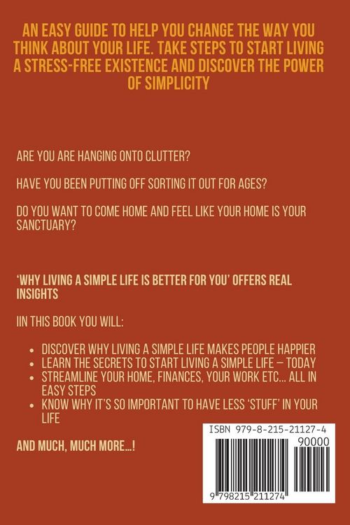 Produktbild: Why Living A Simple Life Is Better For You