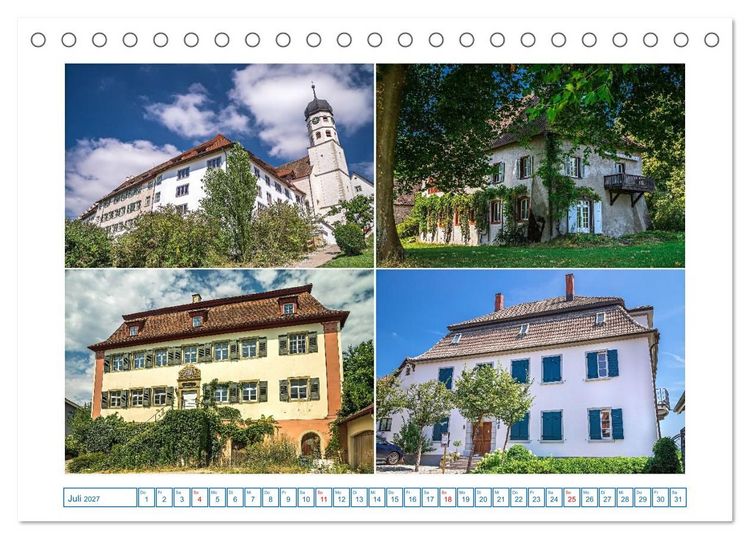 Produktbild: Die H&ouml;ri - malerische Halbinsel am westlichen Bodensee (Tischkalender 2027 DIN A5 quer), CALVENDO Monatskalender