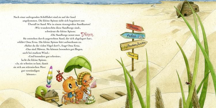 Produktbild: Die kleine Spinne Widerlich - Ausflug ans Meer (Mini-Ausgabe)