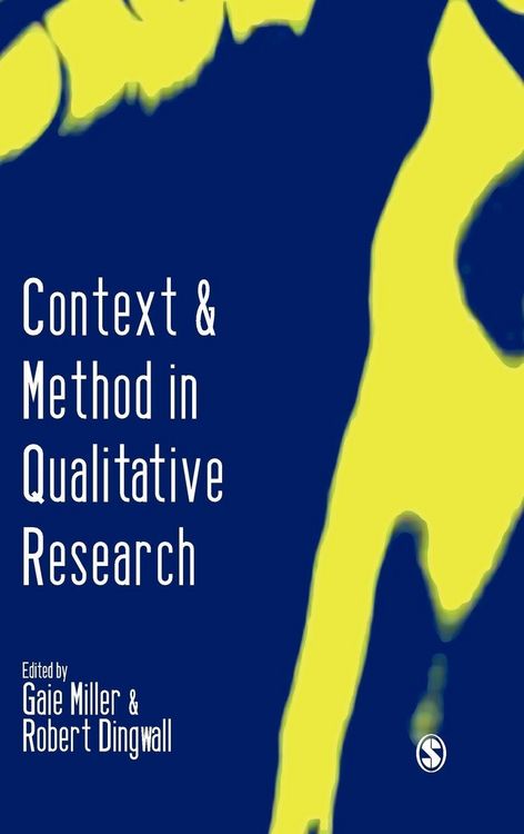 Produktbild: Context and Method in Qualitative Research