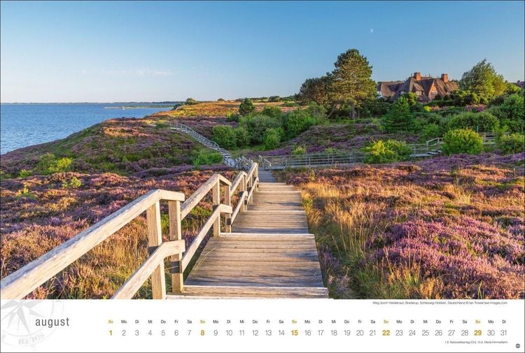 Produktbild: Nordsee Globetrotter Kalender 2027 - Von frischem Wind und weiten Str&auml;nden
