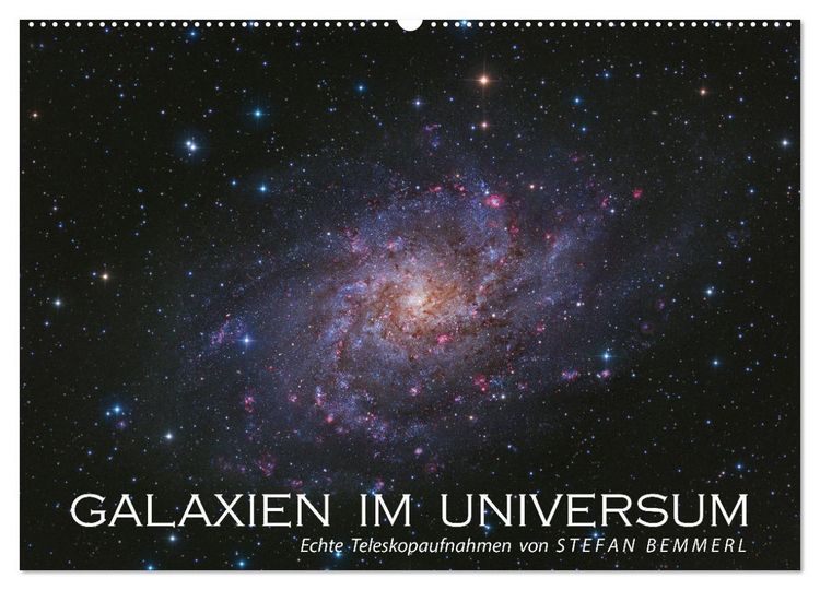 Produktbild: Galaxien im Universum (Wandkalender 2026 DIN A2 quer), CALVENDO Monatskalender