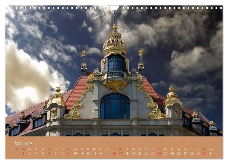Produktbild: Leipzig - Vom Jugendstil zum Art Deco (Wandkalender 2027 DIN A3 quer), CALVENDO Monatskalender
