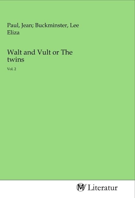 Produktbild: Walt and Vult or The twins