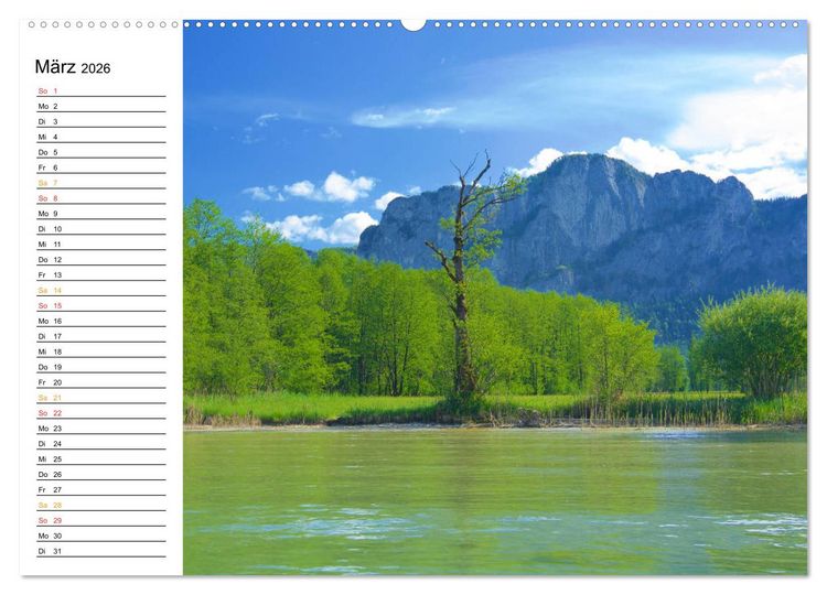 Produktbild: Traumhafter Mondsee (hochwertiger Premium Wandkalender 2026 DIN A2 quer), Kunstdruck in Hochglanz
