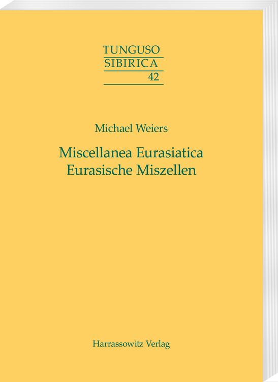 Produktbild: Miscellanea Eurasiatica. Eurasische Miszellen