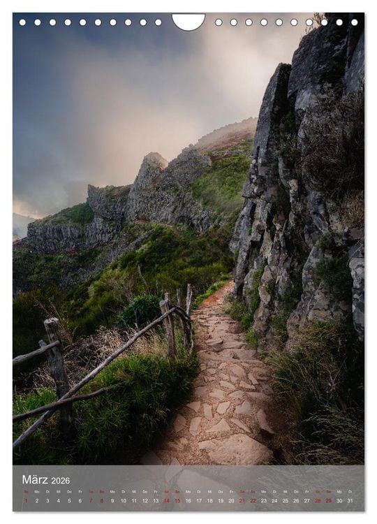 Produktbild: Madeira - Zauber einer Insel (Wandkalender 2026 DIN A4 hoch), CALVENDO Monatskalender