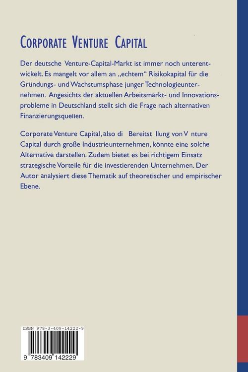 Produktbild: Corporate Venture Capital