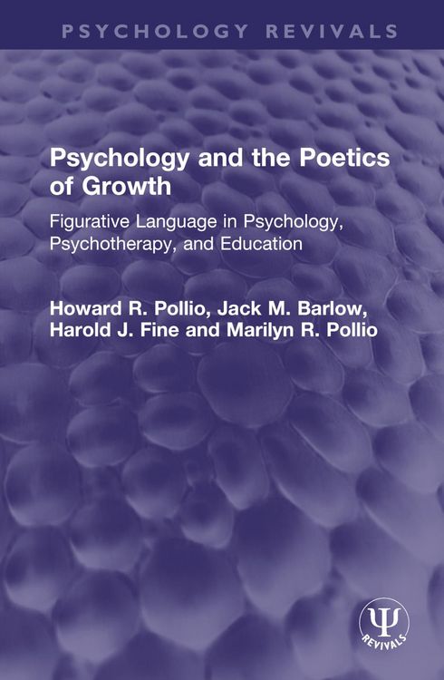 Produktbild: Pollio, H: Psychology and the Poetics of Growth