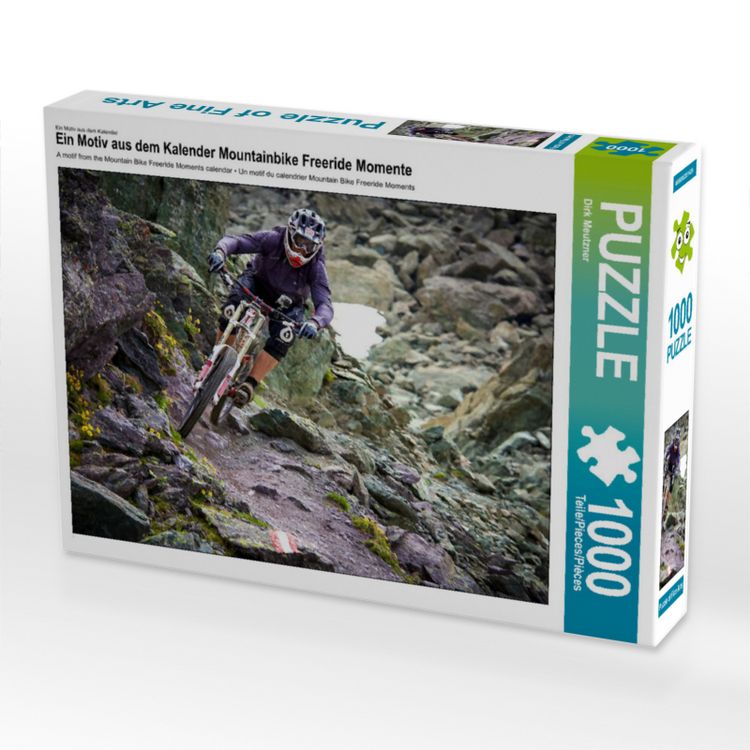 Produktbild: CALVENDO Puzzle Mountainbike Freeride Momente 1000 Teile Lege-Gr&ouml;&szlig;e 640 x 480 cm Foto-Puzzle Bild von Dirk Meutzner
