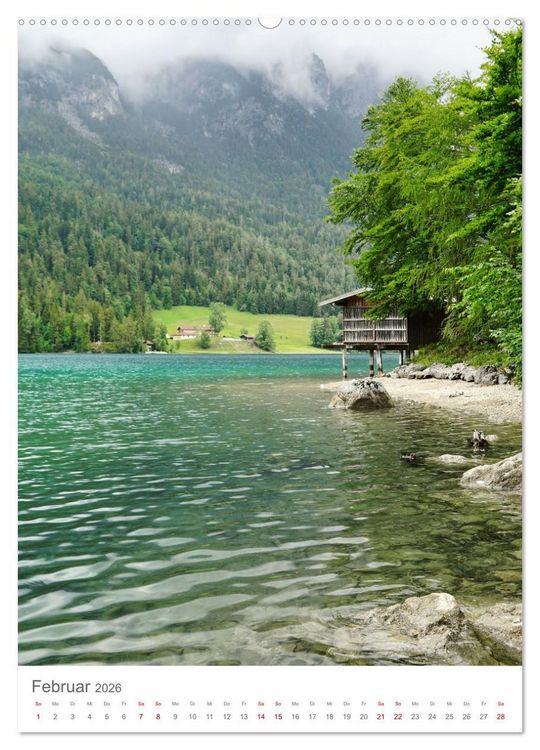 Produktbild: Alpenseen (Wandkalender 2026 DIN A2 hoch), CALVENDO Monatskalender