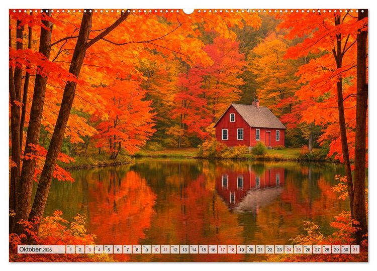 Produktbild: USA &ndash; von Yellowstone bis Texas - Cowboys, Pr&auml;rie und Bisons (Wandkalender 2026 DIN A2 quer), CALVENDO Monatskalender