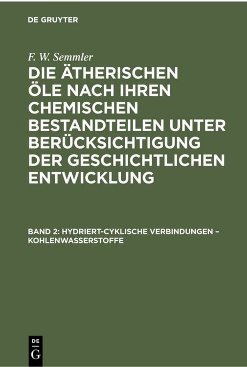 Produktbild: Hydriert-cyklische Verbindungen &ndash; Kohlenwasserstoffe
