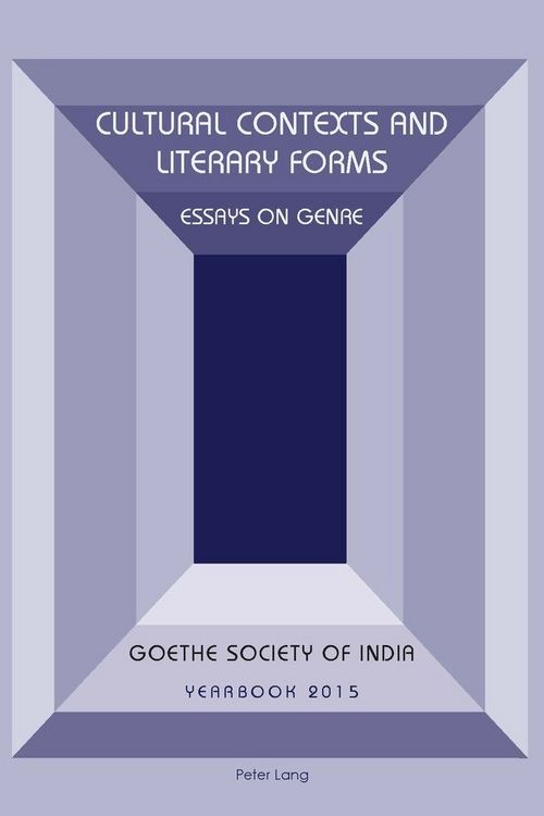 Produktbild: Cultural Contexts and Literary Forms