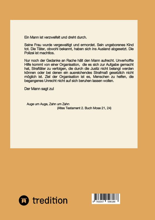 Produktbild: Rache aus zweiter Hand