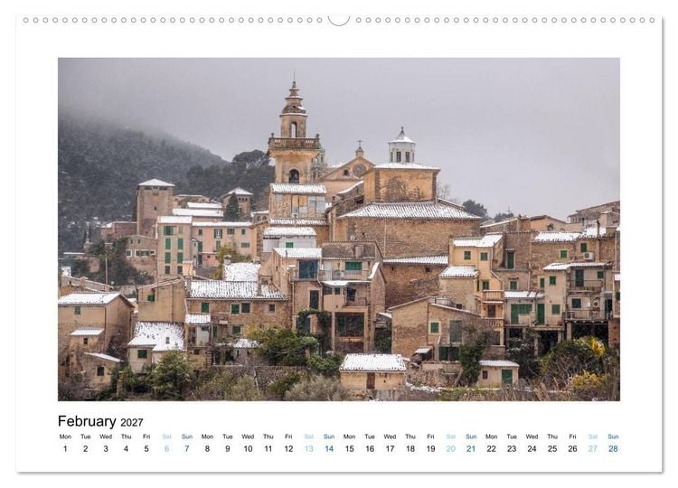 Produktbild: Longing for Mallorca (High Quality Premium Wall Calendar 2027 DIN A2 landscape),CALVENDO 12 Month Wall Calendar