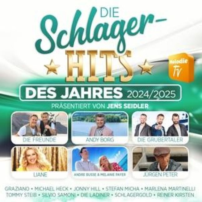 Produktbild: Die Schlager-Hits des Jahres 2024/2025 pr&auml;sentiert
