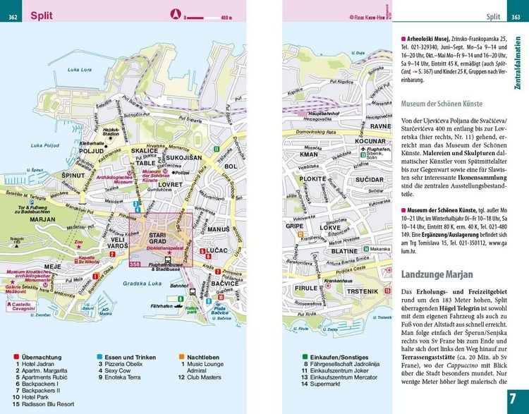 Produktbild: Reise Know-How Reiseführer Dalmatien & Kvarner Bucht