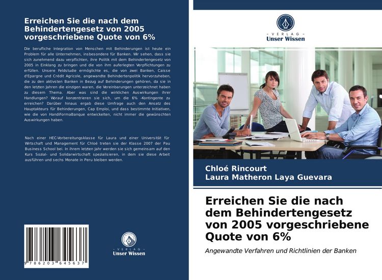 Produktbild: Erreichen Sie die nach dem Behindertengesetz von 2005 vorgeschriebene Quote von 6%