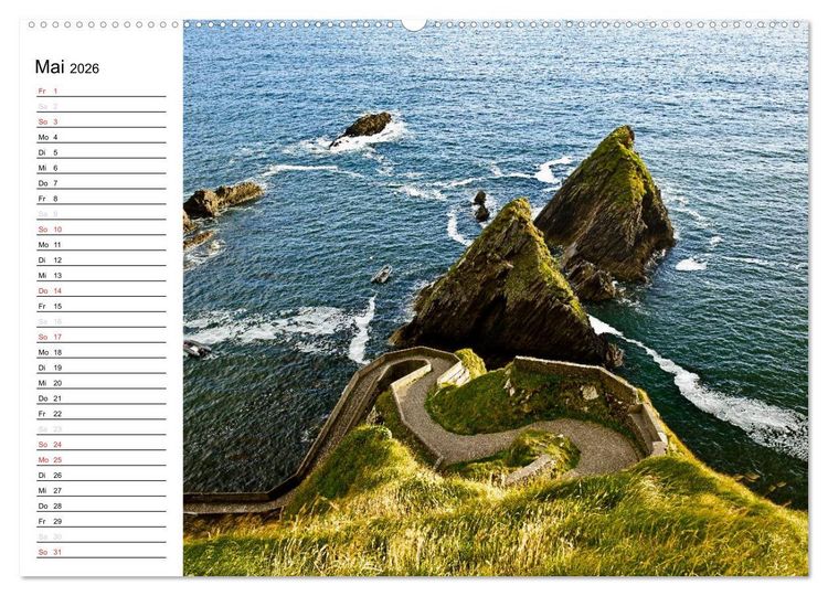 Produktbild: Irland - der romantische S&uuml;dwesten - Kerry (Wandkalender 2026 DIN A2 quer), CALVENDO Monatskalender