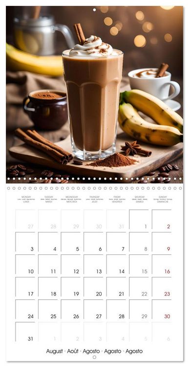 Produktbild: World of smoothies (Wall Calendar 2026 12 &times; 12 Inch) CALVENDO 12 Month Wall Calendar
