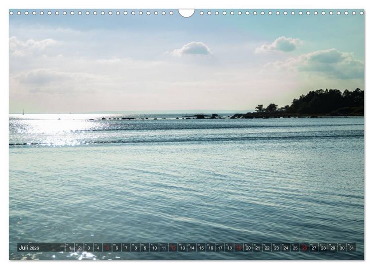Produktbild: Feng Shui Farben - Element Wasser (Wandkalender 2026 DIN A3 quer), CALVENDO Monatskalender