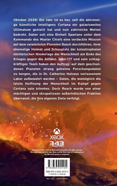 Produktbild: Halo: Shadows of Reach - Ein Master-Chief-Roman