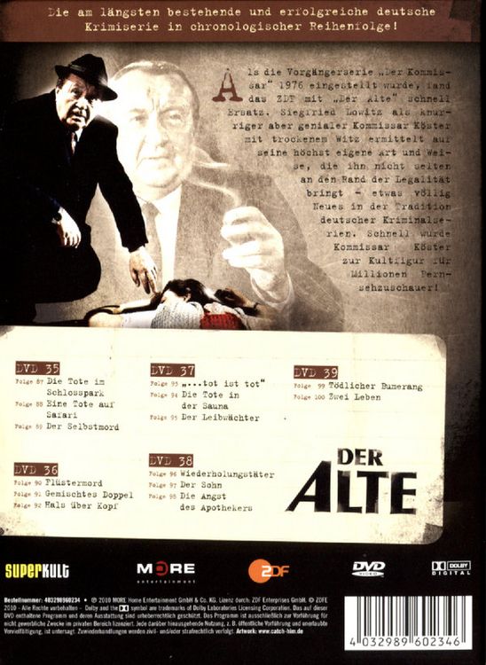 Produktbild: Der Alte - Collector's Box Vol. 5/Folge 87-100 [5 DVDs]