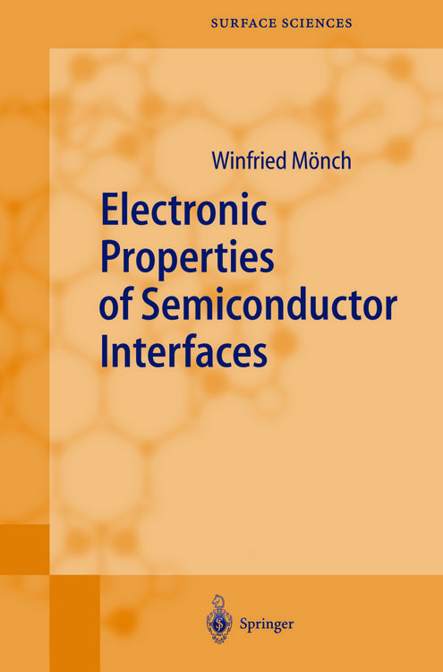 Produktbild: Electronic Properties of Semiconductor Interfaces