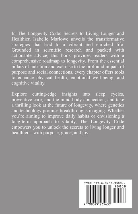 Produktbild: The Longevity Code