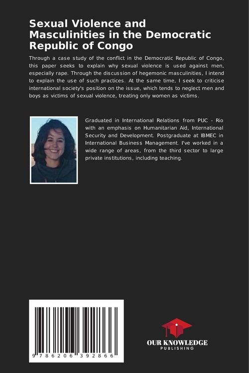 Produktbild: Sexual Violence and Masculinities in the Democratic Republic of Congo