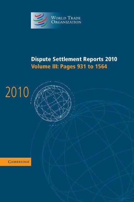 Produktbild: Dispute Settlement Reports 2010