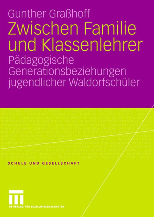 Bild vom Artikel Zwischen Familie und Klassenlehrer vom Autor Gunther Grasshoff