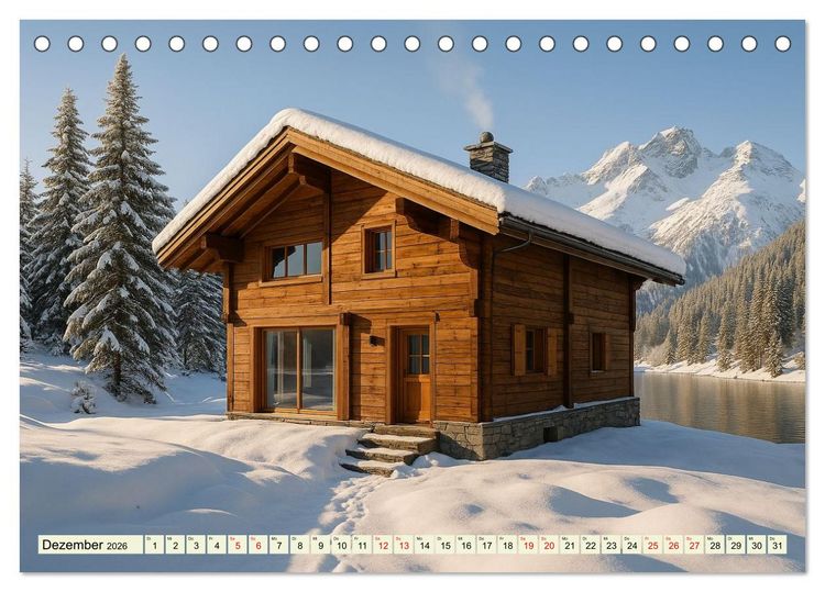 Produktbild: Paradiese der Stille - Orte zum Tr&auml;umen (Tischkalender 2026 DIN A5 quer), CALVENDO Monatskalender