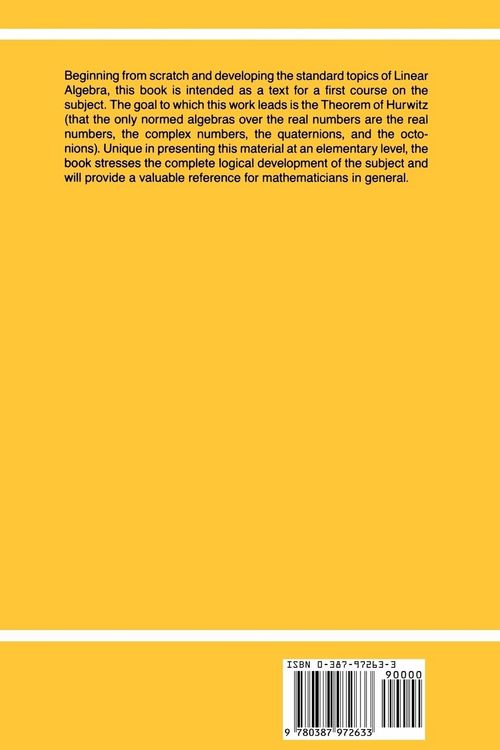 Produktbild: Abstract Linear Algebra