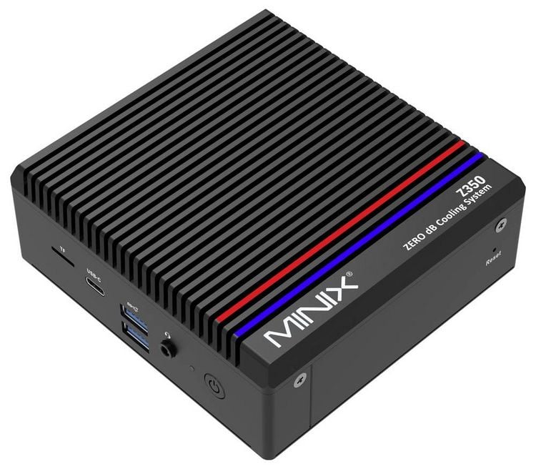 Produktbild: Minix Mini PC NEO Z350 ZERO db Intel&reg; Core&trade; i3 N350 3.80 GHz 16 GB RAM 512 GB SSD Intel Win 11 Pro NEO Z350-0db (512GB)