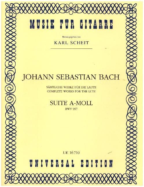 Produktbild: Bach, J: Suite A-Moll