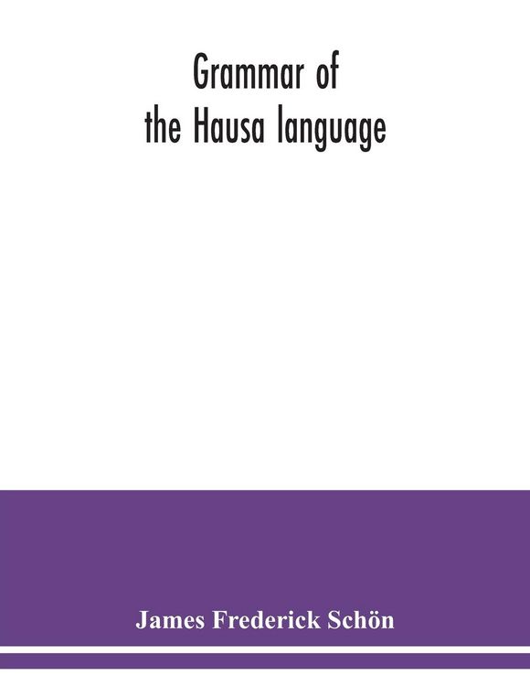 Produktbild: Grammar of the Hausa language