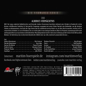 Produktbild: Die Schwarze Serie - Alberics Verm&auml;chtnis,1 Audio-CD