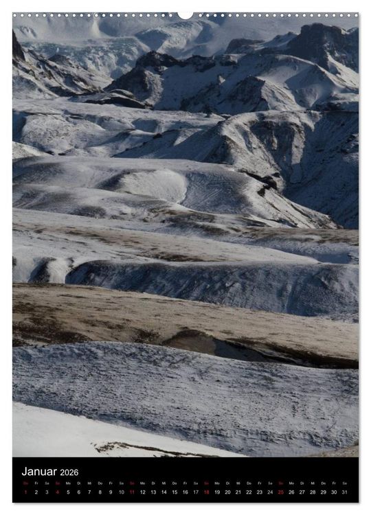 Produktbild: Island - Der Laugavegur-Kalender 2026 (hochwertiger Premium Wandkalender 2026 DIN A2 hoch), Kunstdruck in Hochglanz