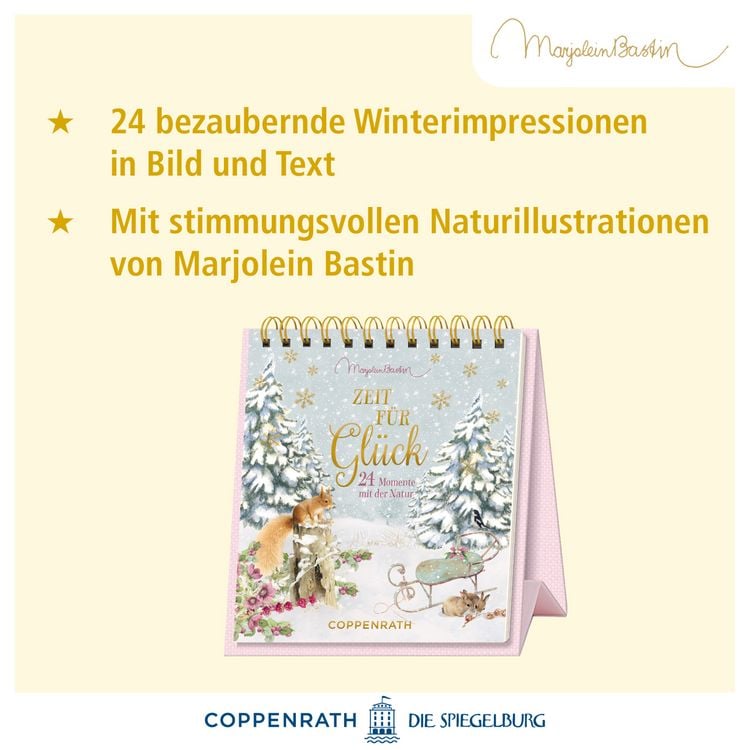 Produktbild: Tisch-Adventskalender &ndash; Zeit f&uuml;r Gl&uuml;ck