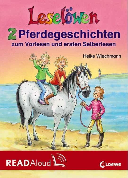 Produktbild: Lesel&ouml;wen - 2 Pferdegeschichten zum Vorlesen und ersten Selberlesen