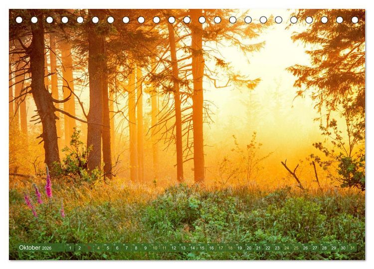 Produktbild: Farben und Muster der Erde (Tischkalender 2026 DIN A5 quer), CALVENDO Monatskalender