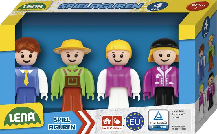 Produktbild: LENA 04491 - Spielfiguren Set gr&uuml;n
