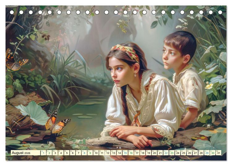 Produktbild: Tierliebe - In exotischer Umgebung (Tischkalender 2026 DIN A5 quer), CALVENDO Monatskalender