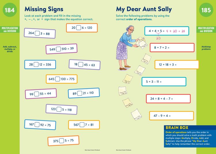 Produktbild: Brain Quest Workbook: 4th Grade Revised Edition