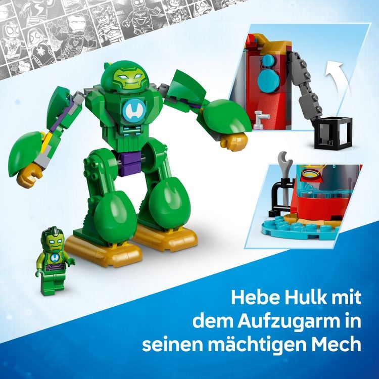 Produktbild: LEGO ǀ Marvel 11211 Iron Man und Seine Fantastischen Freunde Loki vs. Team Iron Man