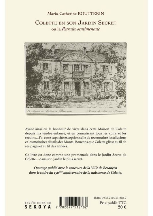 Produktbild: Colette en son jardin secret